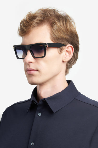 Unisex Carrera Sunglasses: Carrera 305/S - Striped Black - SpecSMART Eye Clinic (Diagonal View)